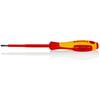 98 20 35 Screwdrivers for slotted screws insulating multi-component handle, VDE-tested burnished 202 mm
